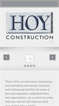 Mobile Screenshot of hoyconstruction.com